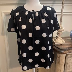 Banana Republic polka dot too